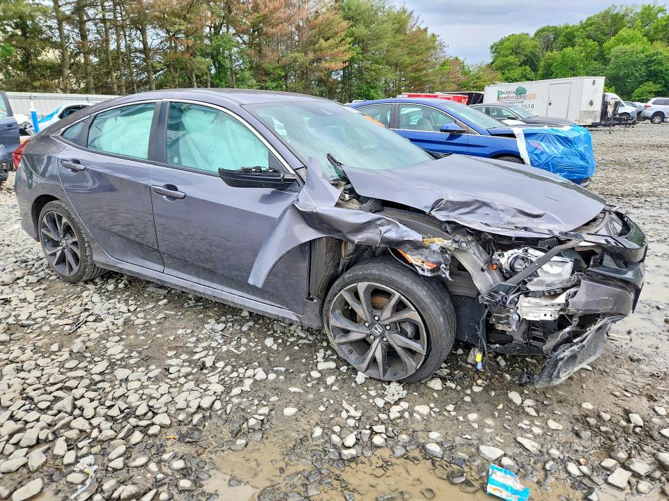 54537456 :رقم المزاد ، 2HGFC2F85KH588990 vin ، 2019 Honda Civic مزاد بيع