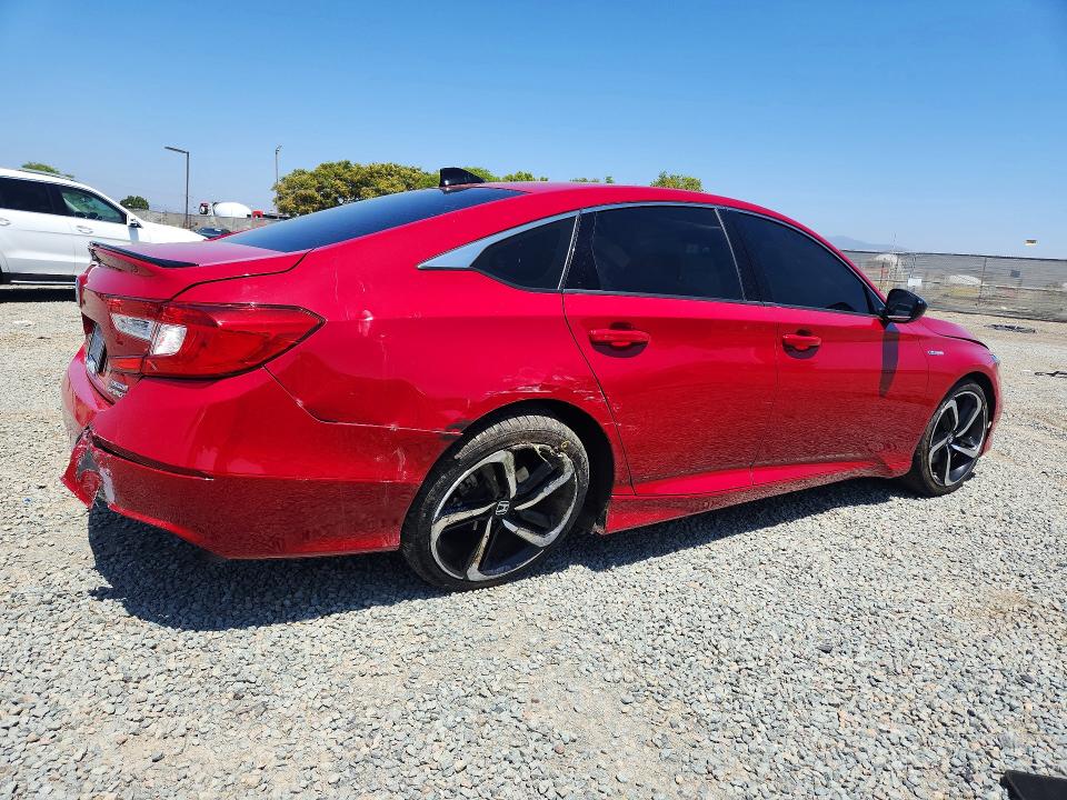 53072456 :رقم المزاد ، 1HGCV3F21NA018986 vin ، 2022 Honda Accord مزاد بيع
