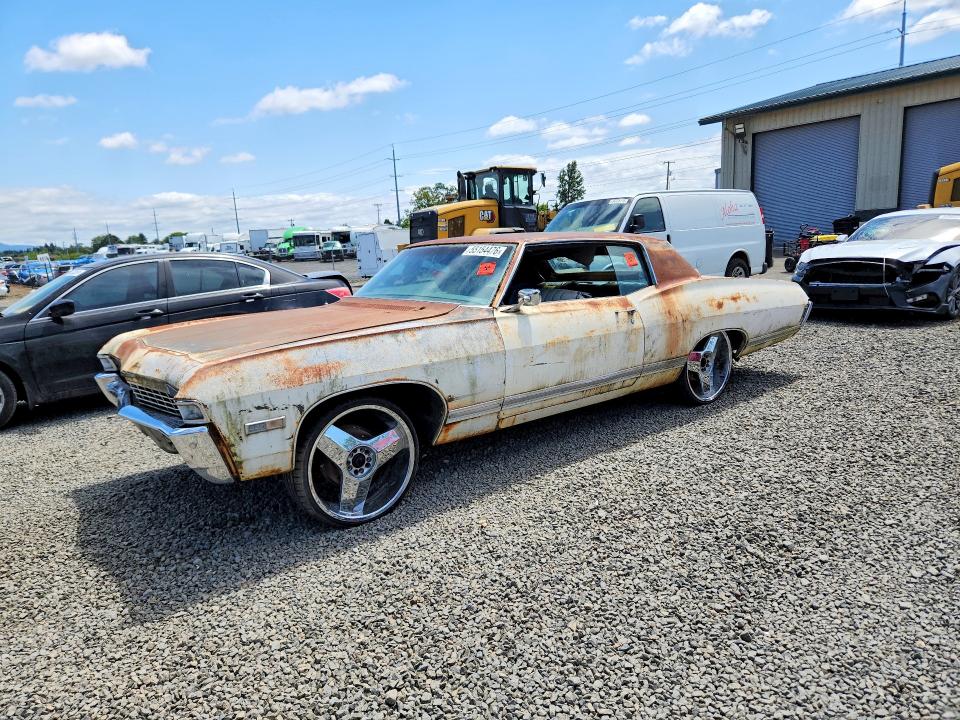 1968 Chevrolet 2 Door მანქანა იყიდება აუქციონზე, vin: 166478J197386, აუქციონის ნომერი: 55154476