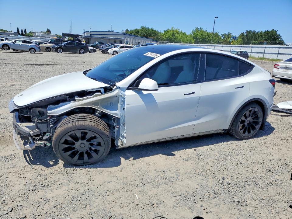 2023 Tesla Model Y მანქანა იყიდება აუქციონზე, vin: 7SAYGAEE1PF788522, აუქციონის ნომერი: 52931566