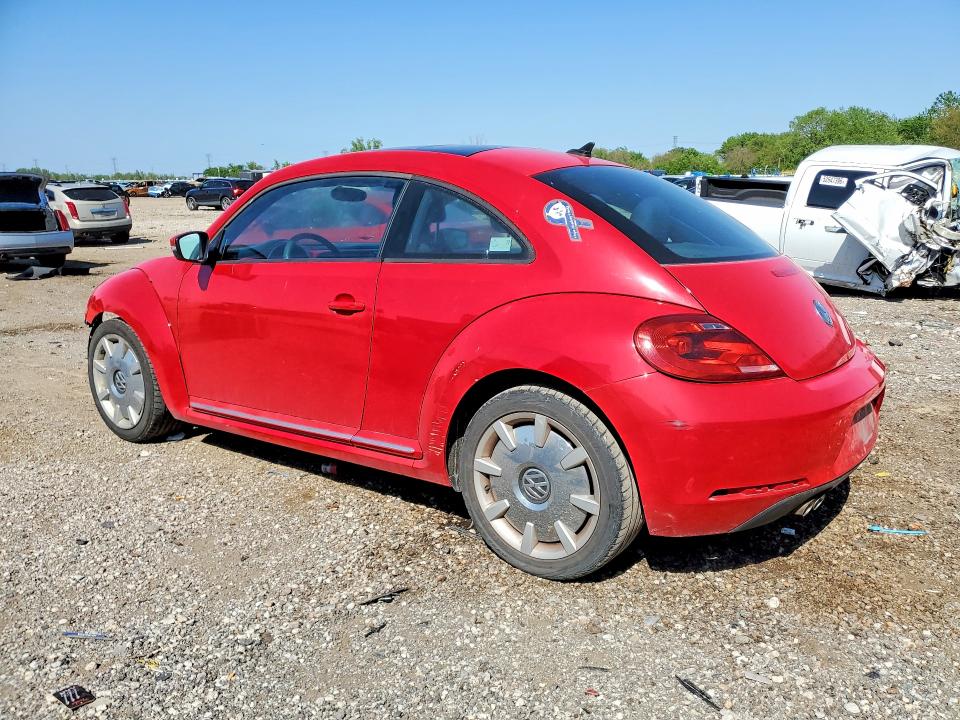 53417556 :رقم المزاد ، 3VWJX7AT7CM657880 vin ، 2012 Volkswagen Beetle مزاد بيع