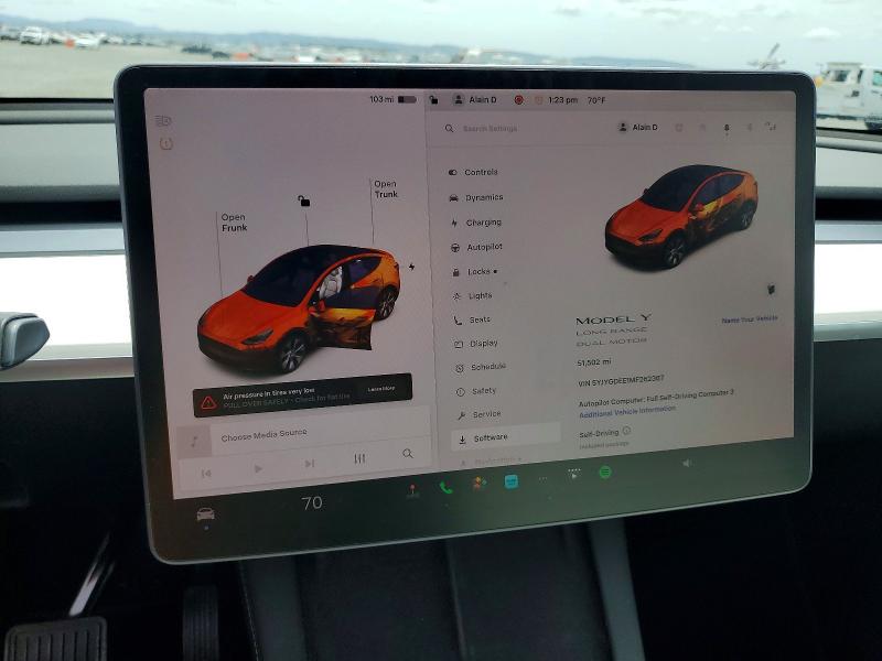 Aukcja sprzedaży 2021 Tesla Model Y, vin: 5YJYGDEE1MF262367, numer aukcji: 52334446