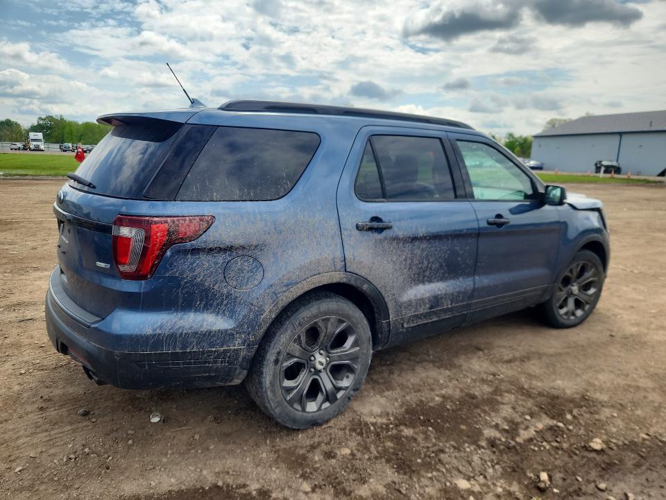 2018 Ford Explorer მანქანა იყიდება აუქციონზე, vin: 1FM5K8GT6JGA53692, აუქციონის ნომერი: 52998006