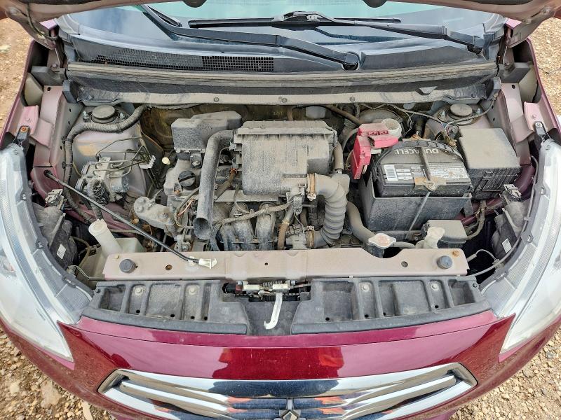 53941756 :رقم المزاد ، ML32F3FJ7KHF09313 vin ، 2019 Mitsubishi Mirage مزاد بيع
