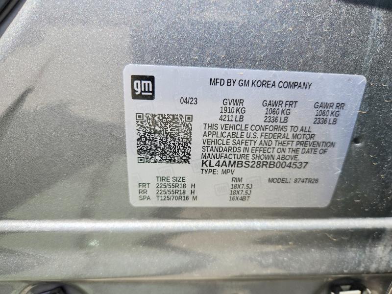 Aukcja sprzedaży 2024 Buick Encore Gx, vin: KL4AMBS28RB004537, numer aukcji: 53739886