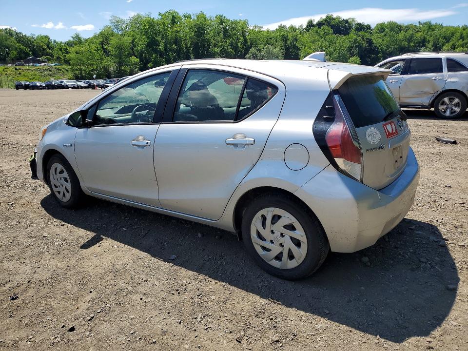 54974926 :رقم المزاد ، JTDKDTB37G1138371 vin ، 2016 Toyota Prius C مزاد بيع