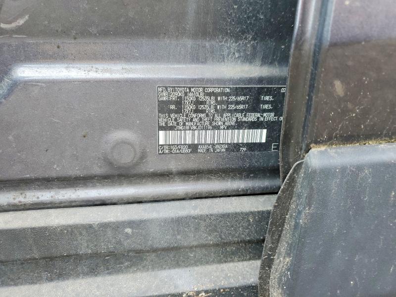 53227586 :رقم المزاد ، JTMG1RFV8KJ011196 vin ، 2019 Toyota Rav4 مزاد بيع