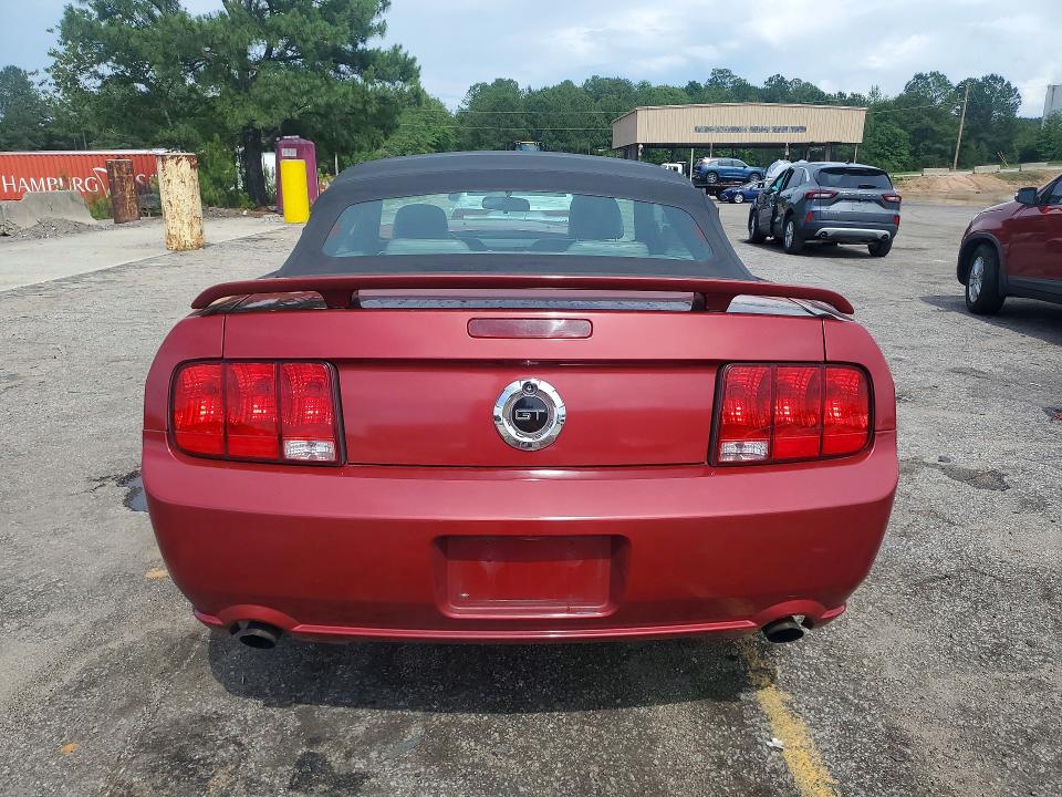 55115586 :رقم المزاد ، 1ZVFT85H065169734 vin ، 2006 Ford Mustang مزاد بيع