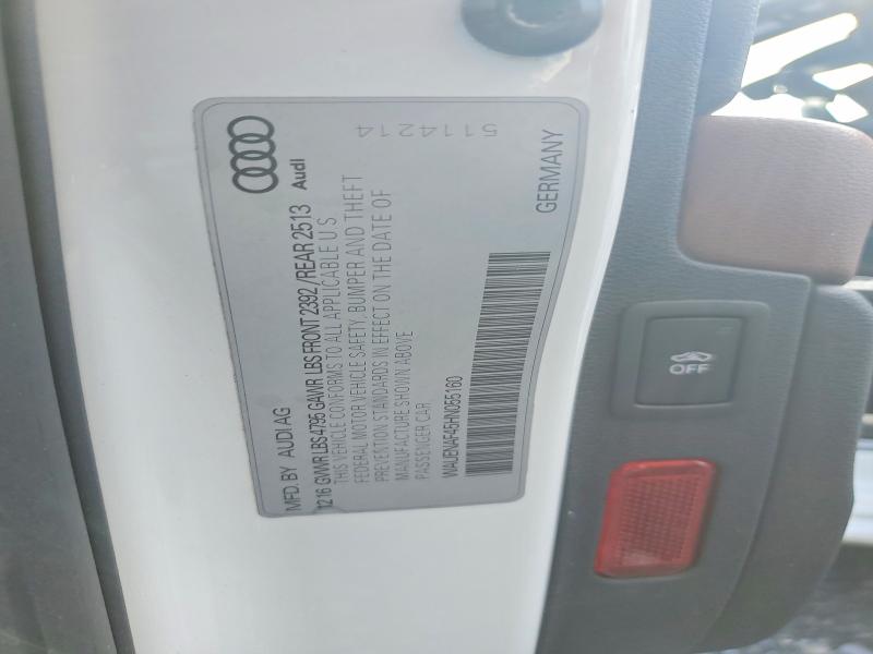 2017 Audi A4 მანქანა იყიდება აუქციონზე, vin: WAUENAF45HN055160, აუქციონის ნომერი: 55246996