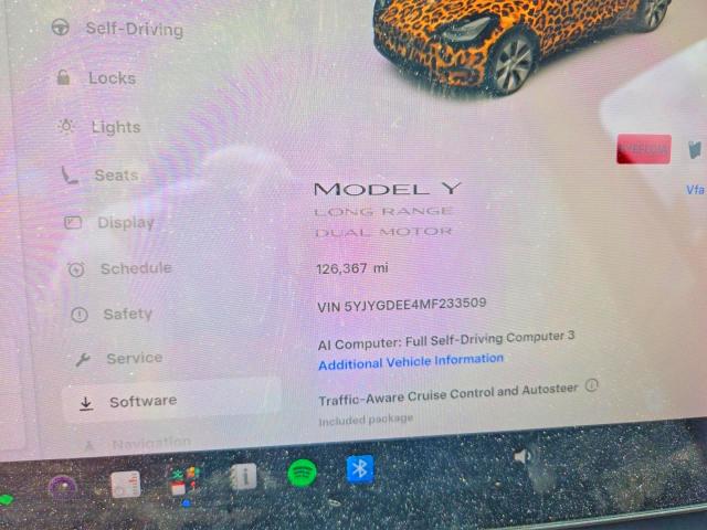 Aukcja sprzedaży 2021 Tesla Model Y, vin: 5YJYGDEE4MF233509, numer aukcji: 54544156