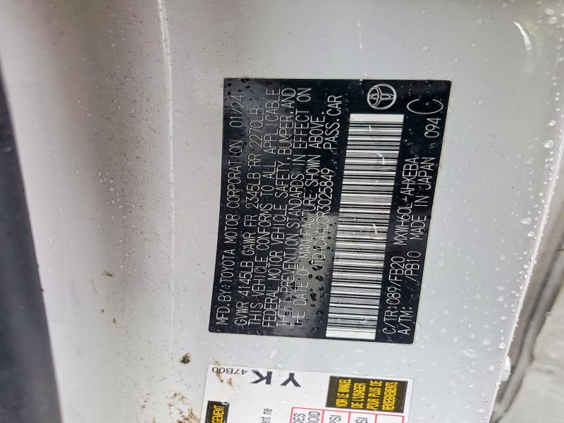 Продажа на аукционе авто 2024 Toyota Prius, vin: JTDACAAU0R3025849, номер лота: 53963646
