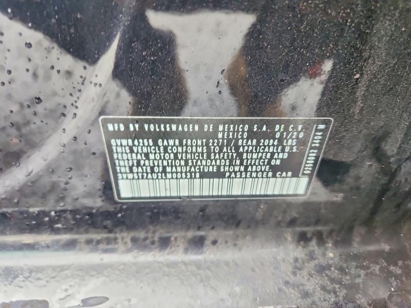 Продажа на аукционе авто 2020 Volkswagen Gti, vin: 3VW5T7AU2LM005318, номер лота: 52458766