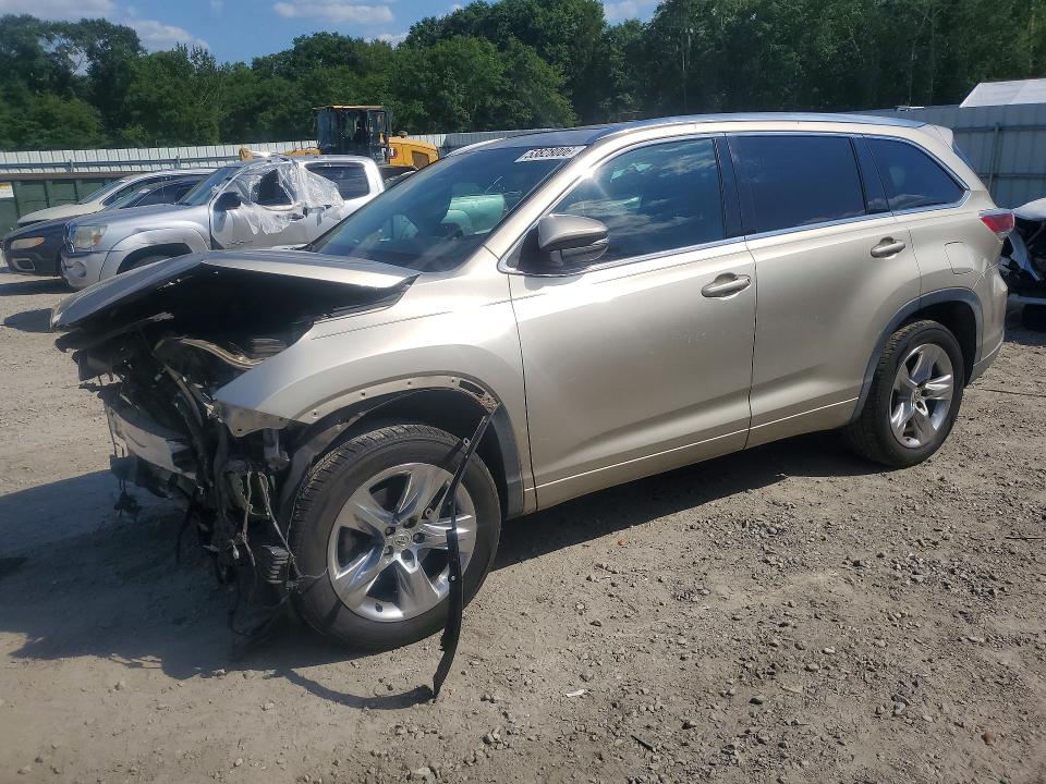 2014 Toyota Highlander მანქანა იყიდება აუქციონზე, vin: 5TDYKRFH8ES033024, აუქციონის ნომერი: 53828006
