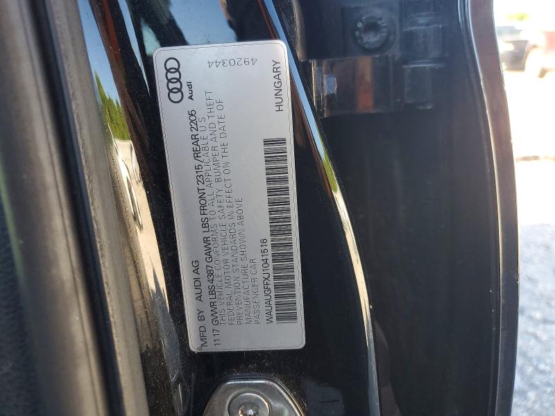 Продажа на аукционе авто 2018 Audi A3, vin: WAUAUGFFXJ1041516, номер лота: 52919666