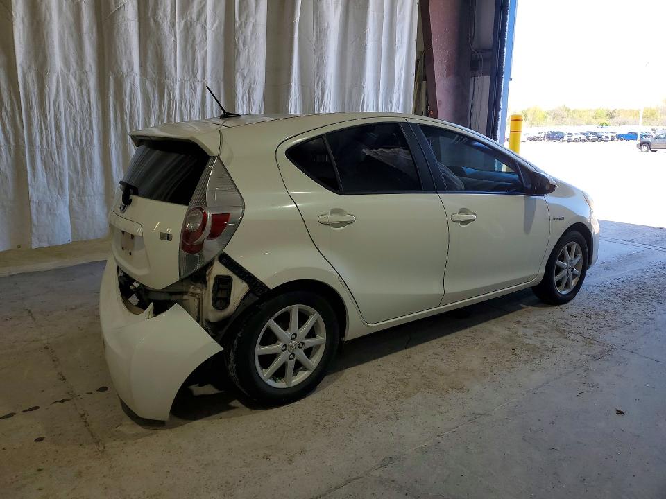 53181536 :رقم المزاد ، JTDKDTB37C1010691 vin ، 2012 Toyota Prius مزاد بيع