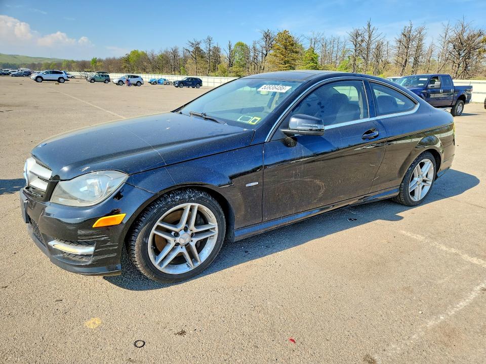 Продаж на аукціоні авто 2012 Mercedes-benz C, vin: WDDGJ5HB5CF741055, номер лоту: 53936486