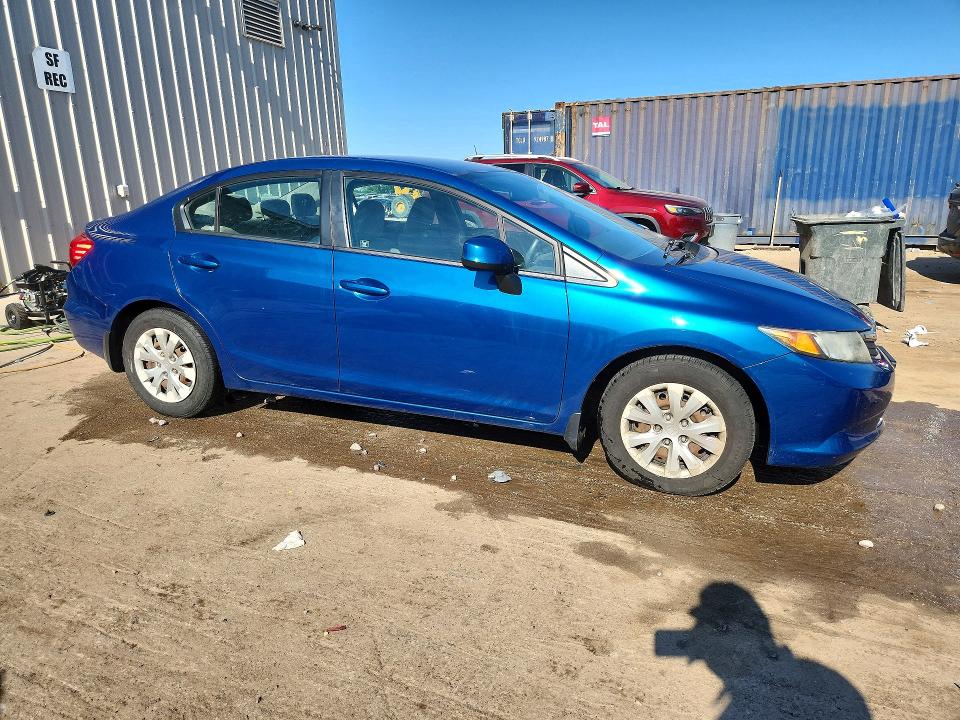 Продажа на аукционе авто 2012 Honda Civic, vin: 2HGFB2F58CH511055, номер лота: 54961006