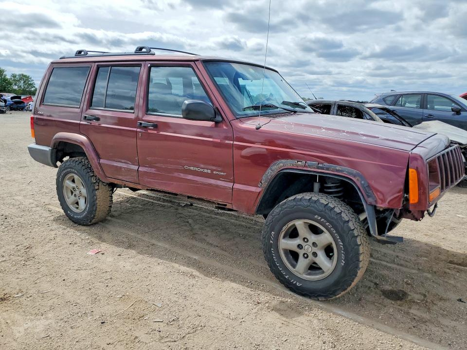 2001 Jeep Cherokee მანქანა იყიდება აუქციონზე, vin: 1J4FF48S31L523304, აუქციონის ნომერი: 54200666