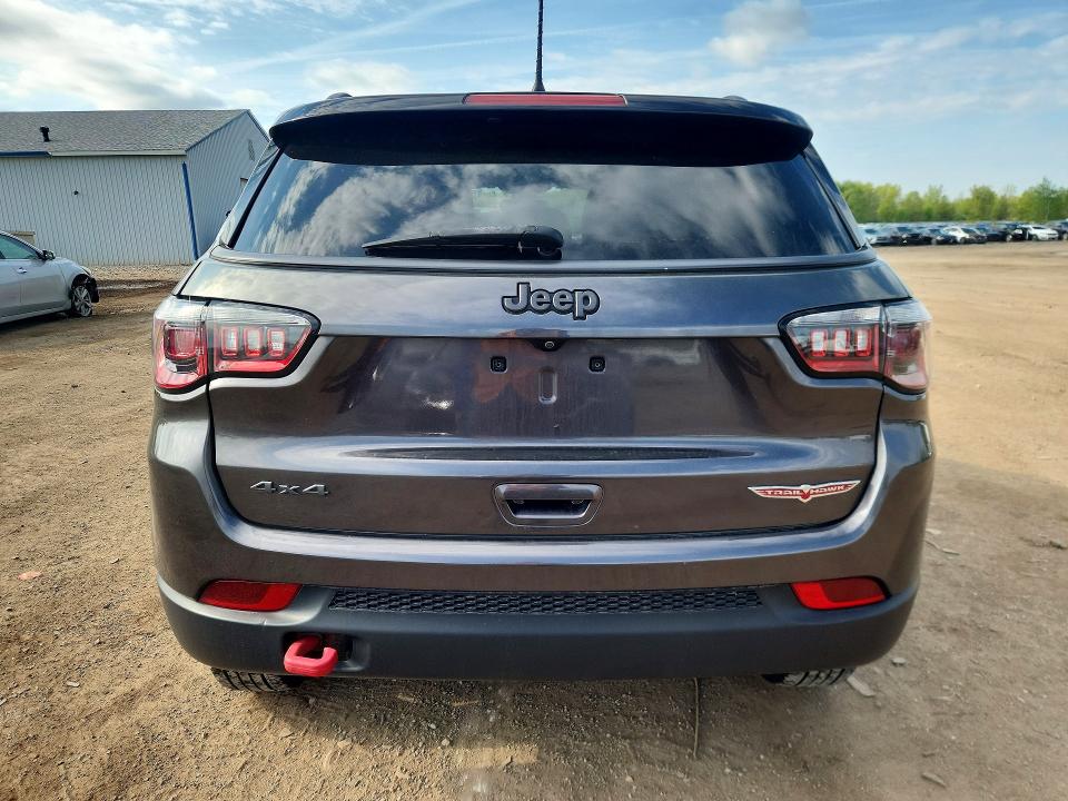 2017 Jeep Compass მანქანა იყიდება აუქციონზე, vin: 3C4NJDDB1HT597521, აუქციონის ნომერი: 51802536
