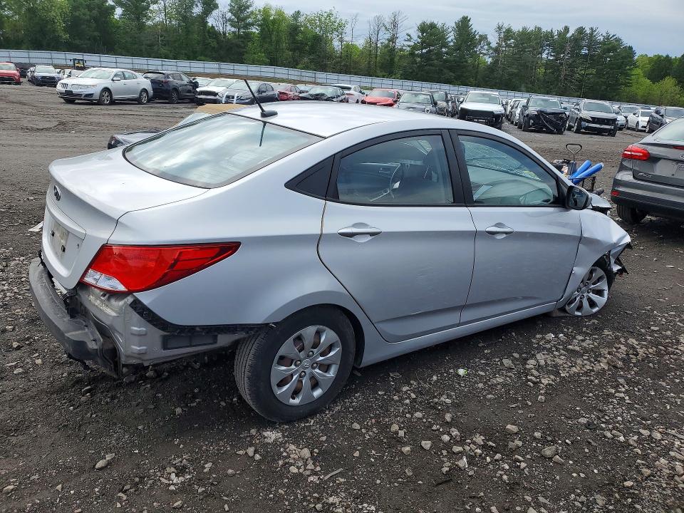 51916926 :رقم المزاد ، KMHCT4AE2GU109709 vin ، 2016 Hyundai Accent مزاد بيع