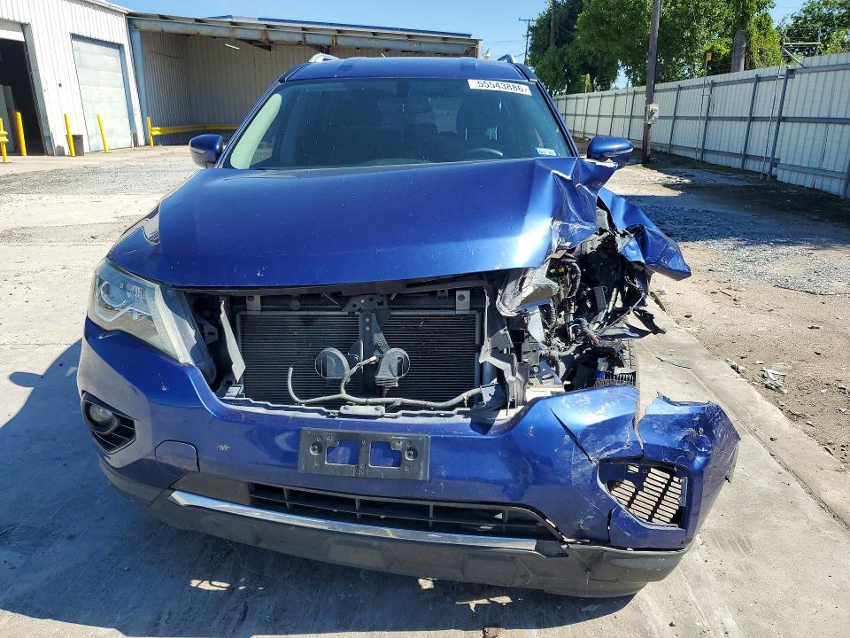 55543886 :رقم المزاد ، 5N1DR2MM4KC601327 vin ، 2019 Nissan Pathfinder مزاد بيع