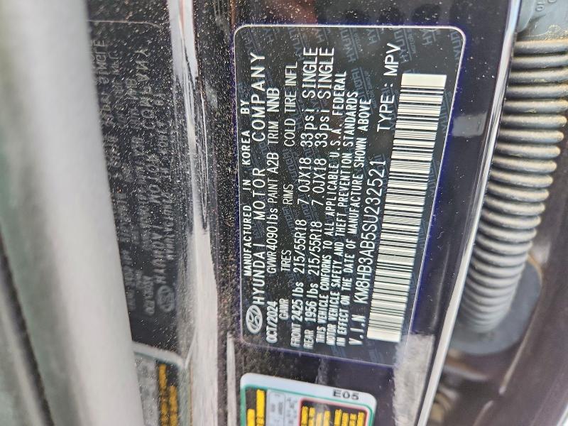 Продаж на аукціоні авто 2025 Hyundai Kona, vin: KM8HB3AB5SU232521, номер лоту: 51033786