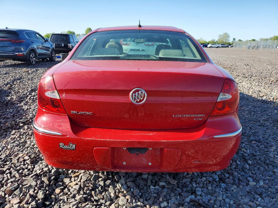 52805476 :رقم المزاد ، 2G4WC582481325444 vin ، 2008 Buick Lacrosse مزاد بيع