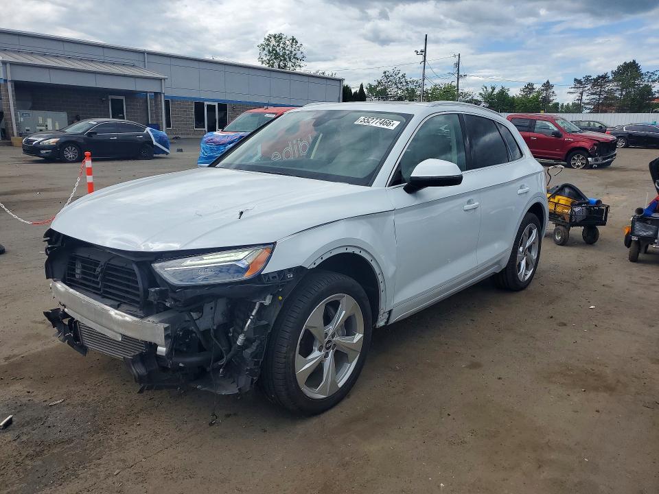 Продажа на аукционе авто 2021 Audi Q5, vin: WA1BAAFY3M2090774, номер лота: 55277466