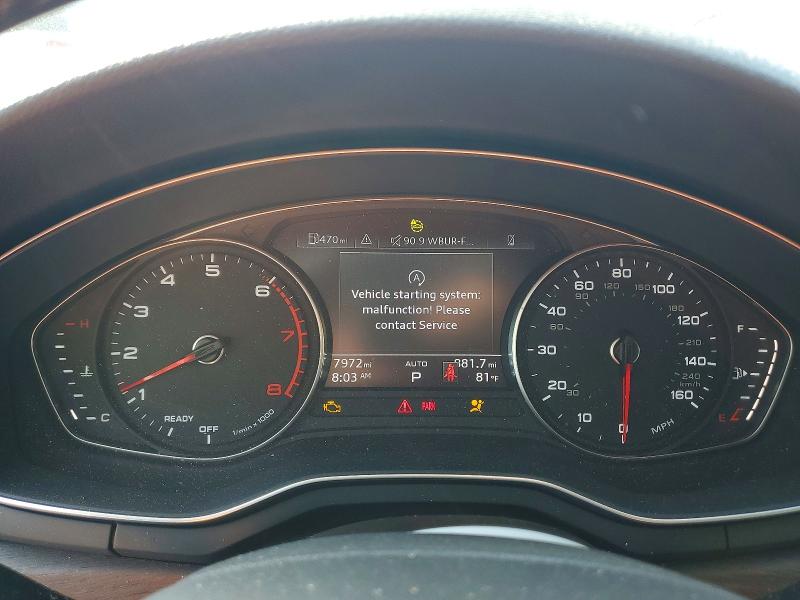 53952696 :رقم المزاد ، WAUDAAF44SN000486 vin ، 2025 Audi A4 مزاد بيع