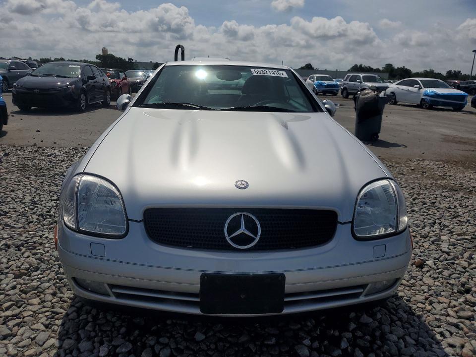 1999 Mercedes-benz Slk მანქანა იყიდება აუქციონზე, vin: WDBKK47F8XF117531, აუქციონის ნომერი: 55321416