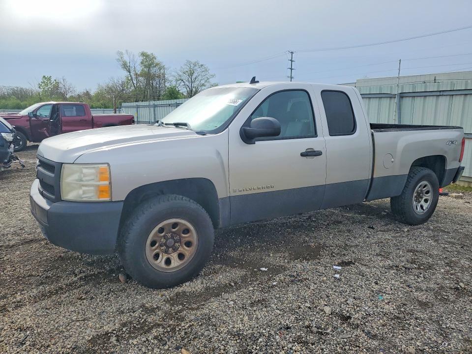 Продаж на аукціоні авто 2008 Chevrolet Silverado, vin: 2GCEK19J781133761, номер лоту: 52495566
