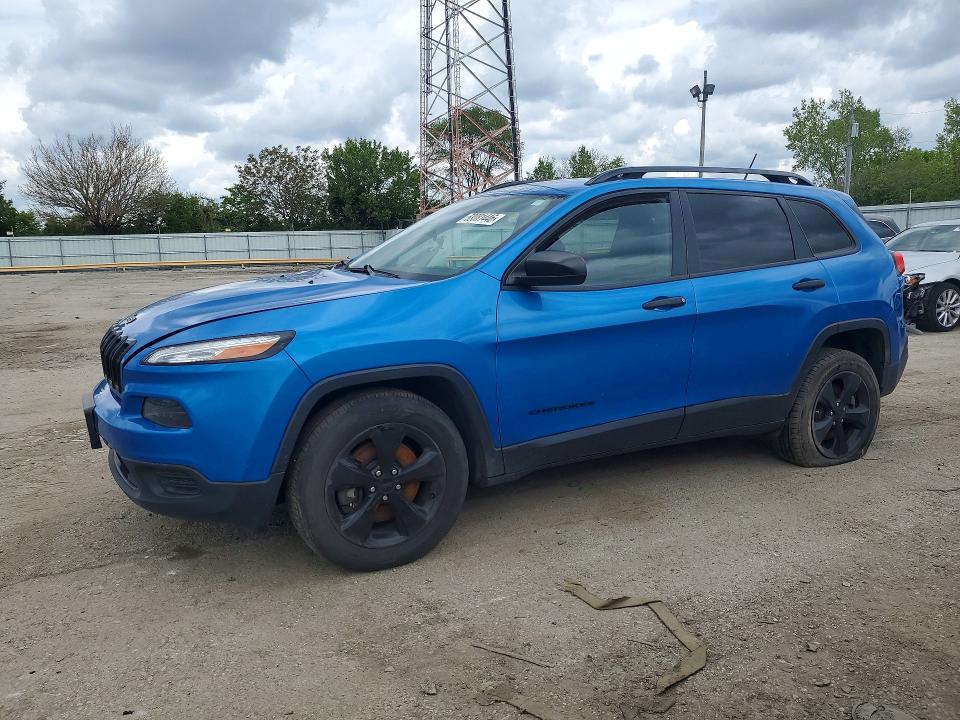 53081446 :رقم المزاد ، 1C4PJMAB3HW637508 vin ، 2017 Jeep Cherokee مزاد بيع
