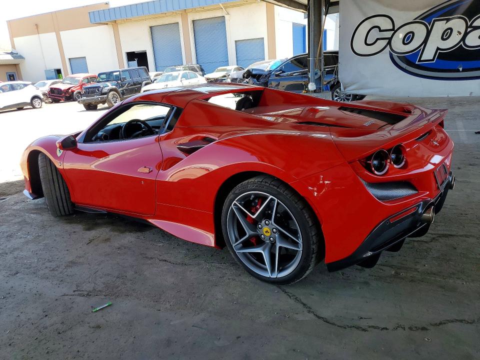 2021 Ferrari F8 Spider მანქანა იყიდება აუქციონზე, vin: ZFF93LMA3M0267580, აუქციონის ნომერი: 54492456