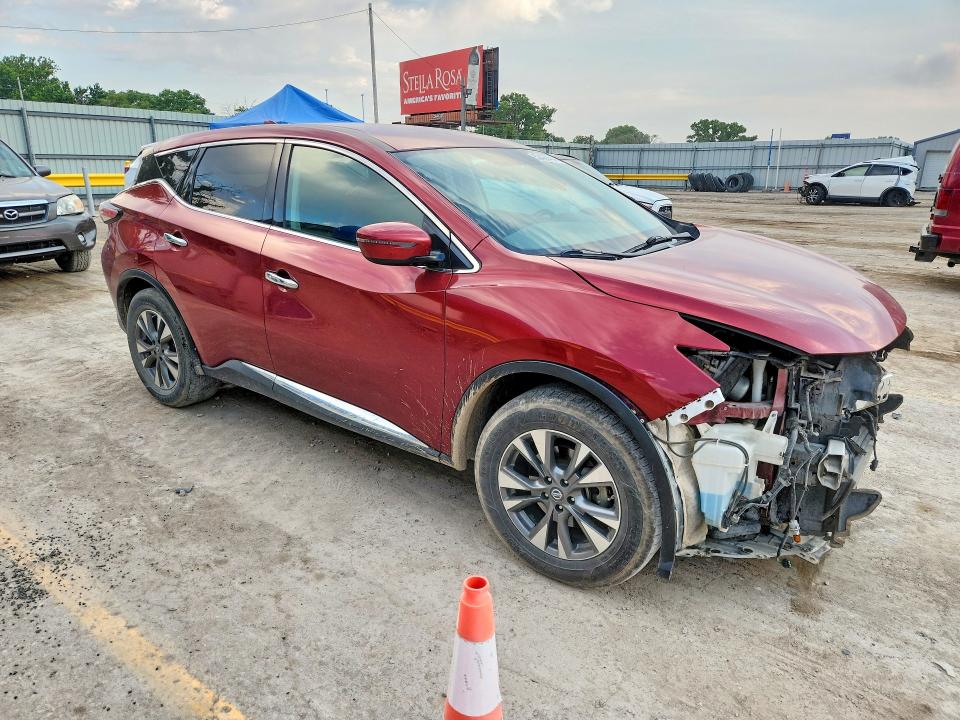 53437416 :رقم المزاد ، 5N1AZ2MH8HN157968 vin ، 2017 Nissan Murano مزاد بيع