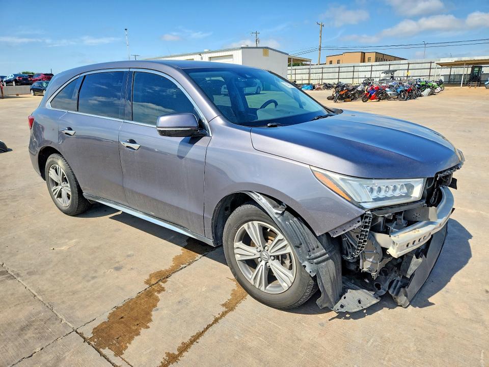 2019 Acura Mdx მანქანა იყიდება აუქციონზე, vin: 5J8YD3H30KL010134, აუქციონის ნომერი: 54328386