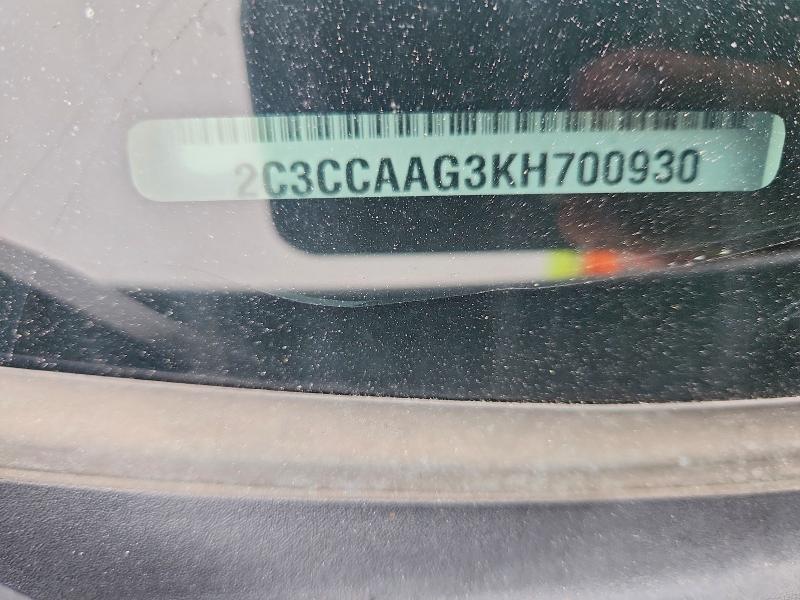 Aukcja sprzedaży 2019 Chrysler 300, vin: 2C3CCAAG3KH700930, numer aukcji: 51952856
