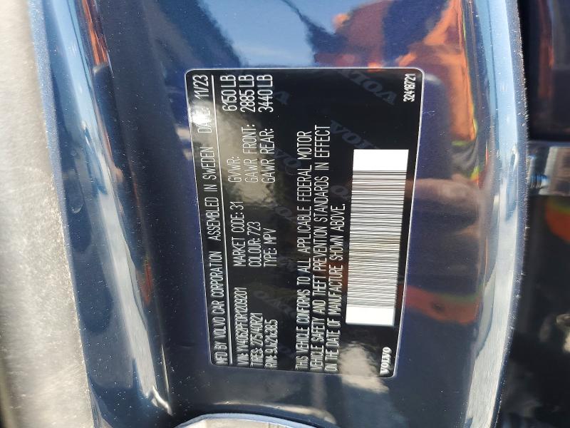 Aukcja sprzedaży 2024 Volvo Xc90, vin: YV4062PF0R1209201, numer aukcji: 53434746