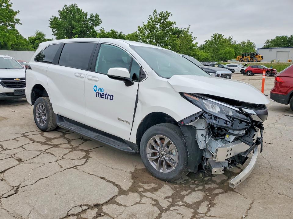 2025 Toyota Sienna მანქანა იყიდება აუქციონზე, vin: 5TDKRKEC6SS256284, აუქციონის ნომერი: 54832966