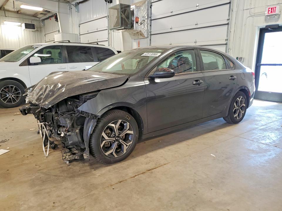 2019 Kia Forte მანქანა იყიდება აუქციონზე, vin: 3KPF24ADXKE136272, აუქციონის ნომერი: 53513086