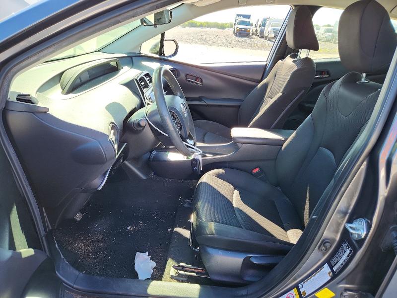 53137886 :رقم المزاد ، JTDKAMFU9M3143945 vin ، 2021 Toyota Prius مزاد بيع