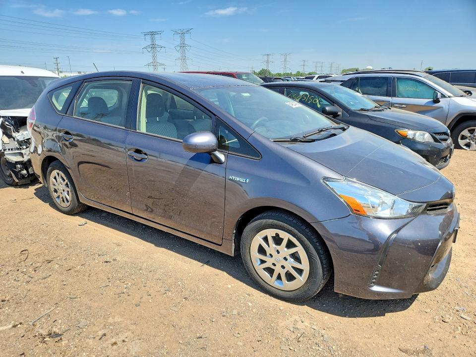 2017 Toyota Prius V მანქანა იყიდება აუქციონზე, vin: JTDZN3EUXHJ065837, აუქციონის ნომერი: 54961496