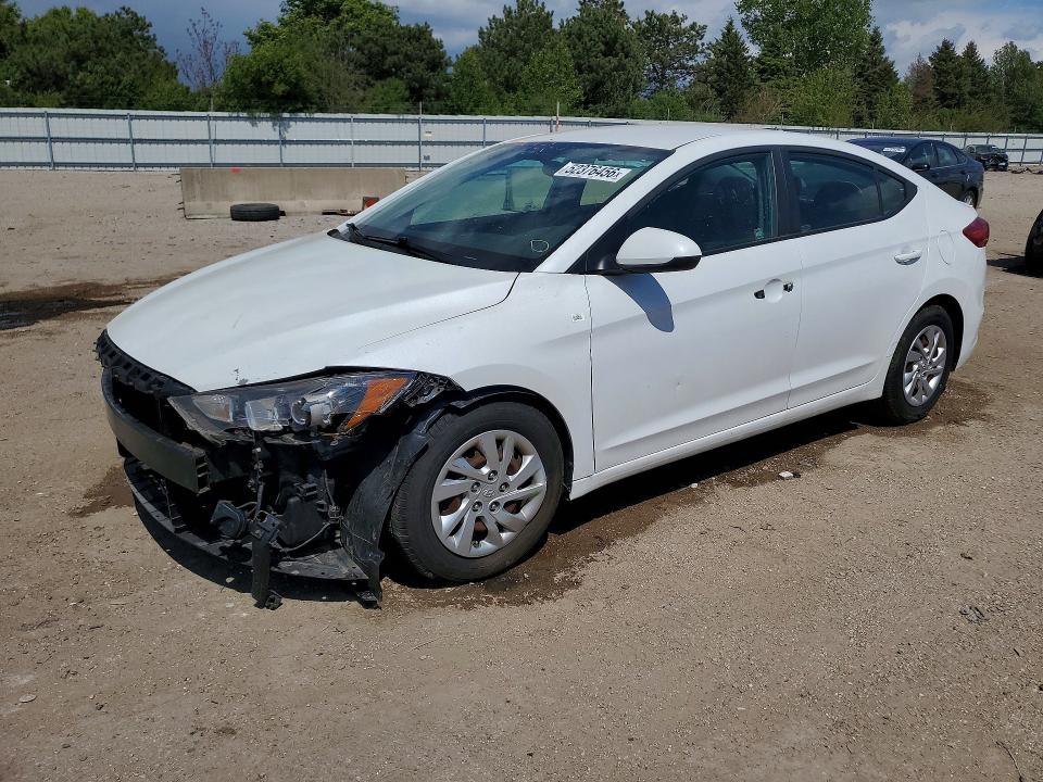 Продажа на аукционе авто 2017 Hyundai Elantra, vin: 5NPD74LF0HH111733, номер лота: 52376456