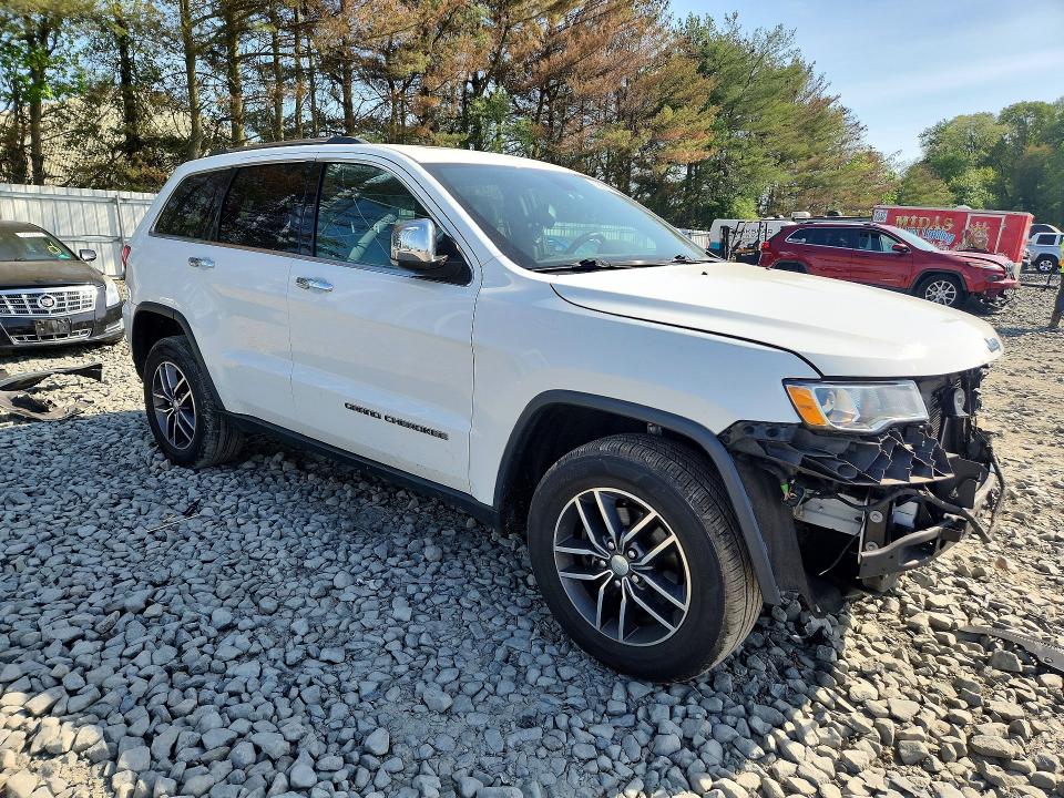 2017 Jeep Grand Cherokee მანქანა იყიდება აუქციონზე, vin: 1C4RJFBG0HC764944, აუქციონის ნომერი: 52599106