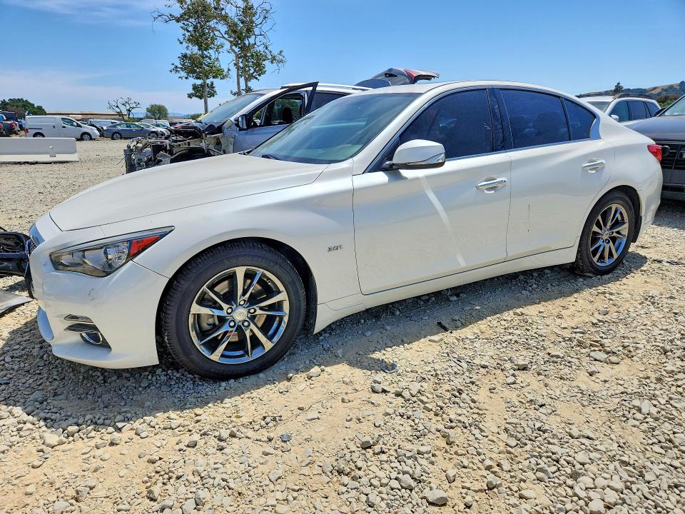 2017 Infiniti Q50 მანქანა იყიდება აუქციონზე, vin: JN1EV7AP3HM741505, აუქციონის ნომერი: 54162986