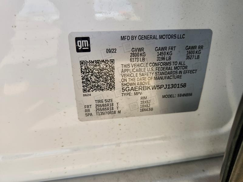 Продажа на аукционе авто 2023 Buick Enclave, vin: 5GAERBKW5PJ130158, номер лота: 52598016