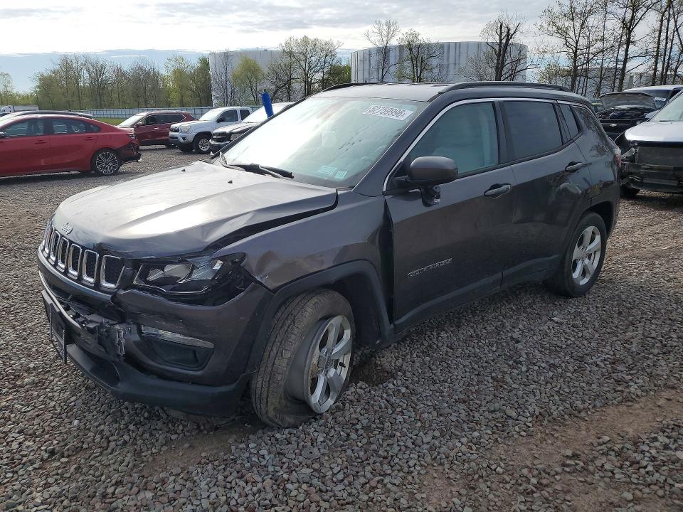 Продажа на аукционе авто 2018 Jeep Compass, vin: 3C4NJDBB4JT307748, номер лота: 52759996