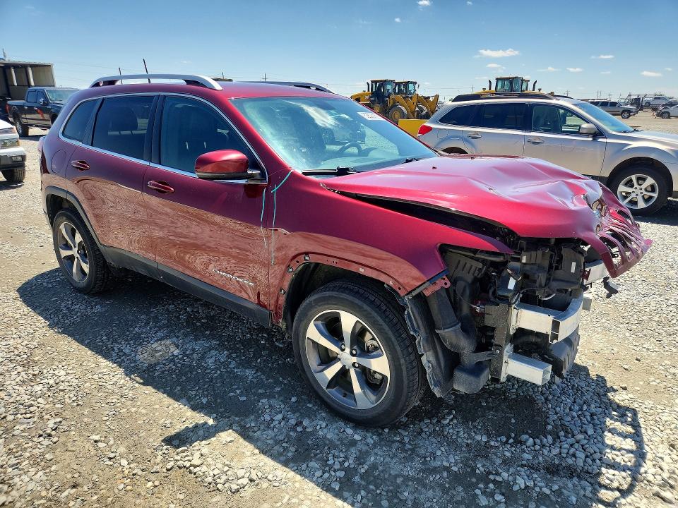 2019 Jeep Cherokee მანქანა იყიდება აუქციონზე, vin: 1C4PJMDN7KD321926, აუქციონის ნომერი: 52529156
