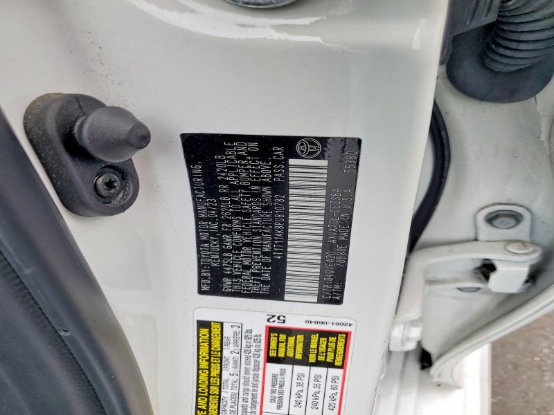 Продажа на аукционе авто 2023 Toyota Camry, vin: 4T1T11AK8PU810782, номер лота: 53198956