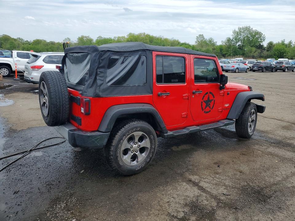 2015 Jeep Wrangler Unlimited მანქანა იყიდება აუქციონზე, vin: 1C4BJWEGXFL526402, აუქციონის ნომერი: 52337216