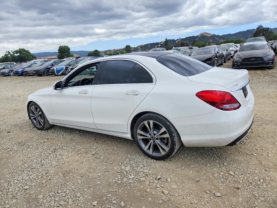 55021516 :رقم المزاد ، WDDWF4JB3JR408446 vin ، 2018 Mercedes-benz C مزاد بيع